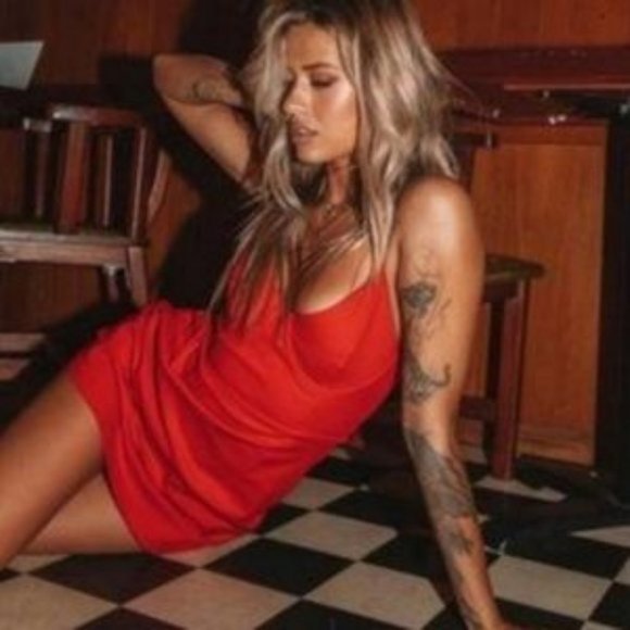 Princess Polly Red Novella Bustier Fitted Tailored Mini Sheath Dress 0US - Picture 2 of 2